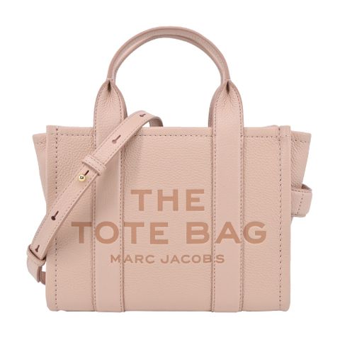 MARC JACOBS THE LEATHER MINI TOTE 皮革兩用托特包-迷你/玫瑰粉