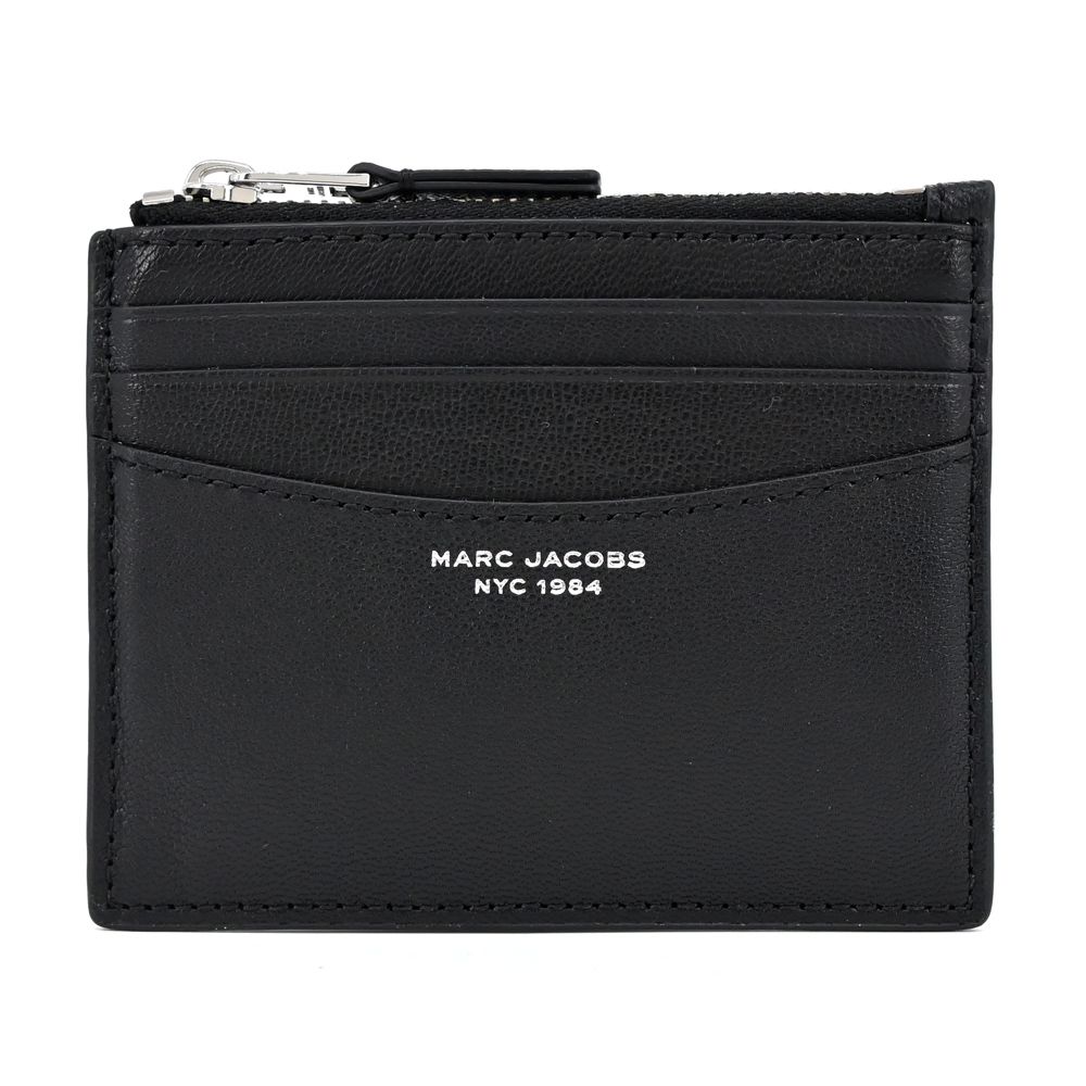 MARC JACOBS  THE SLIM 84 羊皮拉鍊卡片零錢包(多色選)