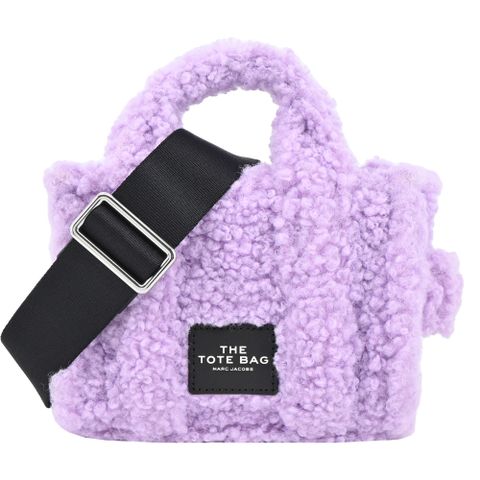 MARC JACOBS THE TEDDY MICRO TOTE泰迪兩用托特包-薰衣草紫