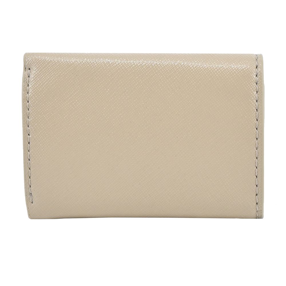 MARC JACOBS  THE UTILITY SNAPSHOT 防刮壓釦三折短夾-米白
