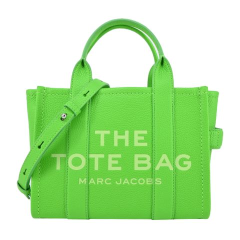 MARC JACOBS THE LEATHER MINI TOTE 皮革兩用托特包-迷你/蘋果綠