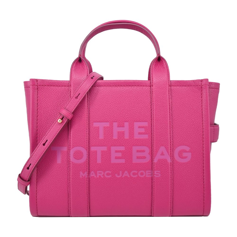 MARC JACOBS  The Leather TOTE 皮革兩用托特包-小/芭比粉