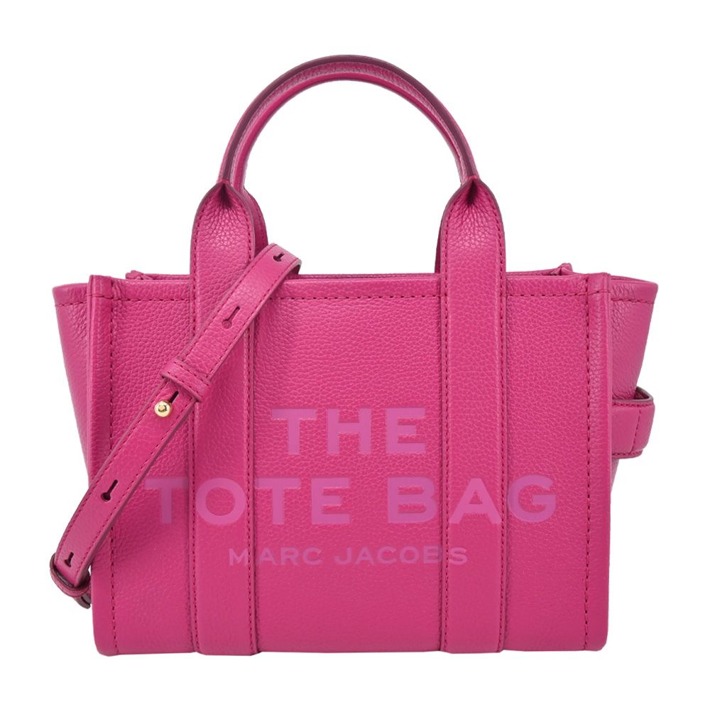 MARC JACOBS  THE LEATHER MICRO TOTE 皮革兩用托特包-芭比粉