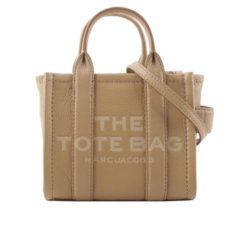 MARC JACOBS THE LEATHER TOTE 粒面皮革迷你托特包(駝色) H053L01RE22 230