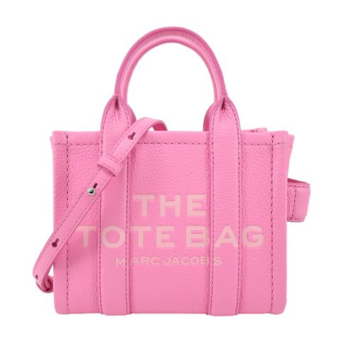 MARC JACOBS THE LEATHER MICRO TOTE 皮革兩用托特包-花瓣粉