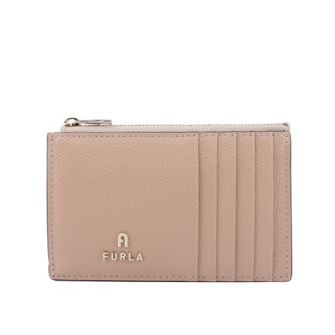 Furla Camelia 中款拉鍊零錢包/卡片夾(奶茶色) WP00310 ARE000 2264S