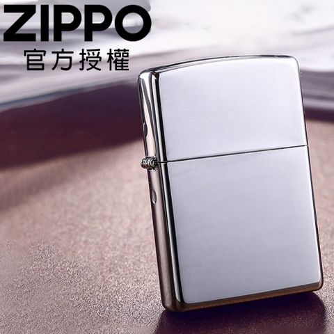 Zippo 【官方授權店】Classic High Polish Chrome 經典鏡面防風打火機