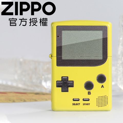 ZIPPO Game Boy Yellow 復古經典遊戲機(黃色)防風打火機