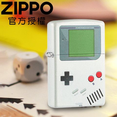 ZIPPO Game Boy Off-white 復古經典遊戲機(灰白色)防風打火機
