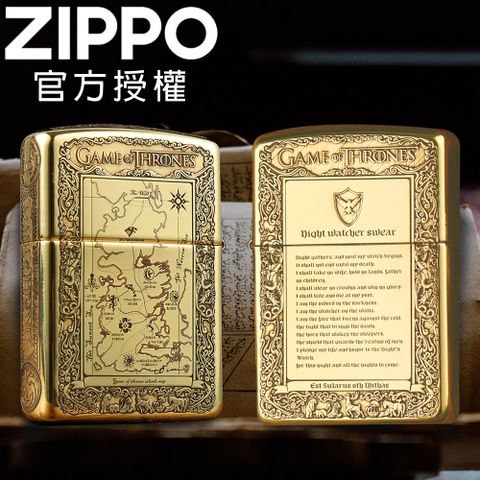 ZIPPO Wind-Proof Limtes 冰與火之歌聯名款(加厚版)防風打火機