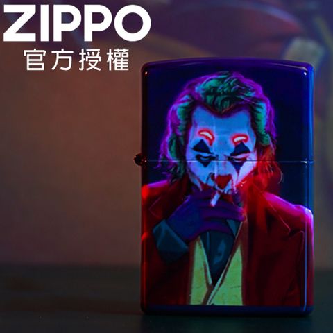 Zippo 【官方授權店】Joker 迷幻色詭譎小丑防風打火機