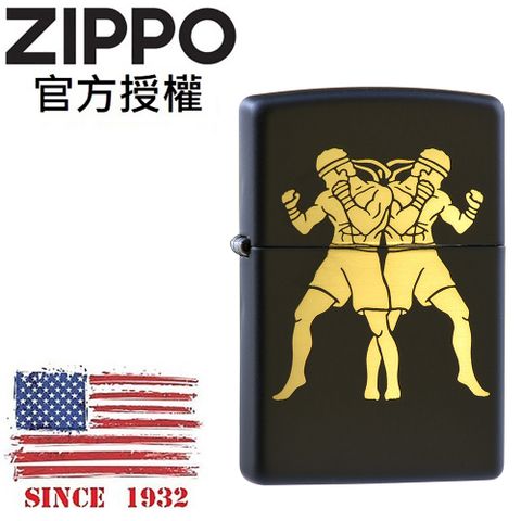 Zippo 【官方授權店】Boxing 格鬥拳擊防風打火機