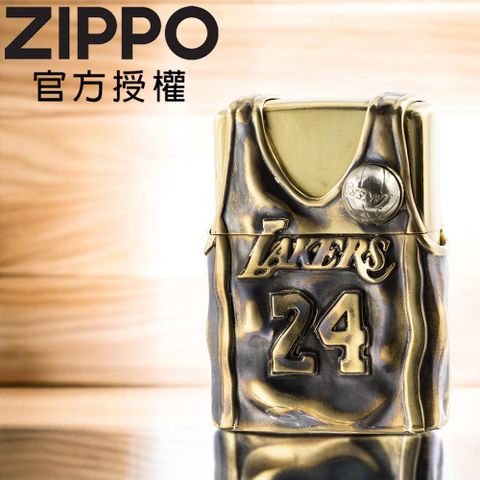 【ZIPPO官方授權店】Kobe Bryant Lakers Jersey (Antique Copper) 柯比•布萊恩湖人戰衣(仿古銅)防風打火機