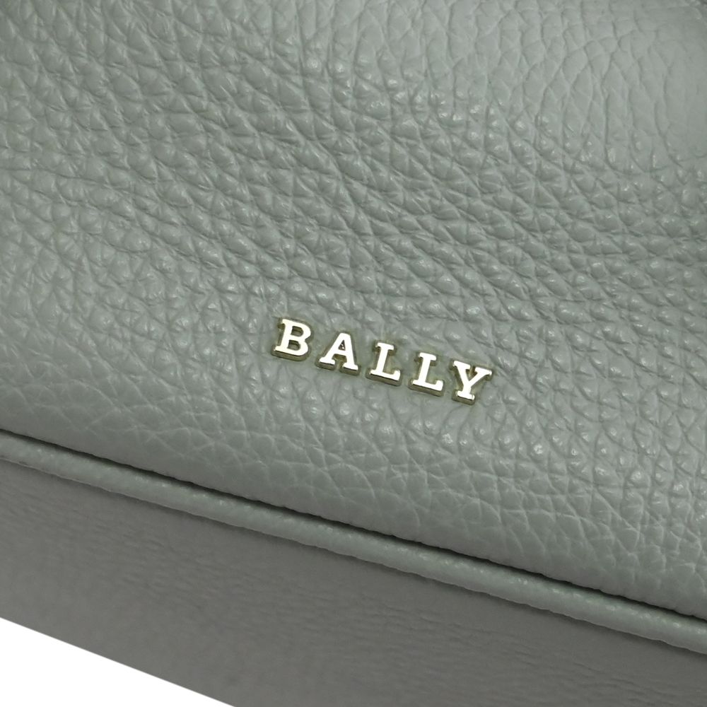 BALLY BALLM 金屬LOGO 迷你兩用束口水桶包.薄荷綠