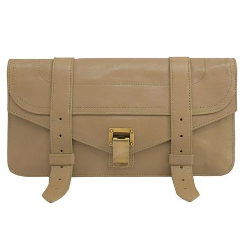 Proenza Schouler PS1 POCHETTE LUX 山羊皮手拿包.米