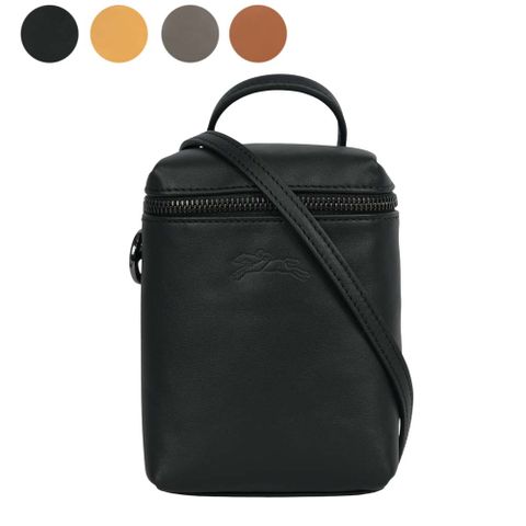 LONGCHAMP Le Pliage Xtra XS 小牛皮拉鍊迷你手提/斜背二用包(任選) 10285 987