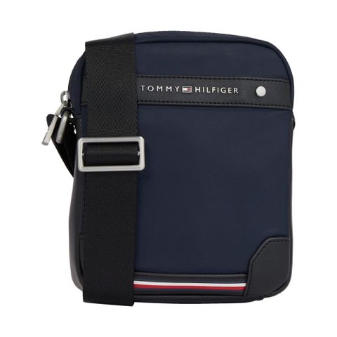 TOMMY HILFIGER CENTRAL REPREVE MINI REPORTER 藍色男款包包