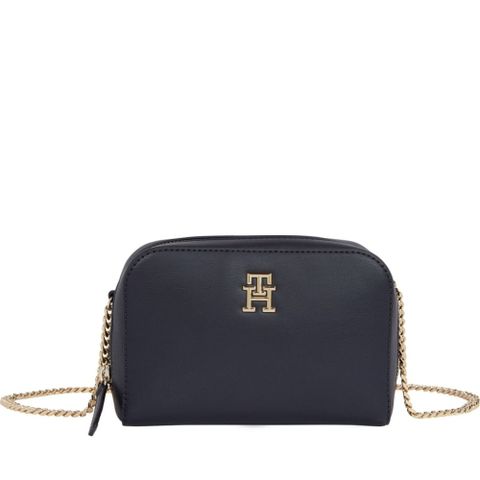 TOMMY HILFIGER FEMININE 斜背包 藍色女款包包