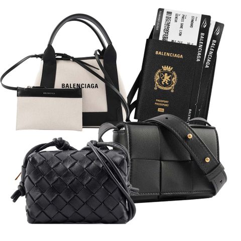 BALENCIAGA & BOTTEGA VENETA 編織包/子母包/相機包/手機袋(任選)