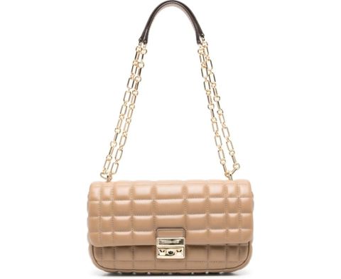 MICHAEL KORS LG CONV CHAIN SHLDR 單肩背包 紅色女款包包