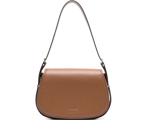 MICHAEL KORS MD FLAP MESSENGER 棕色女款包包