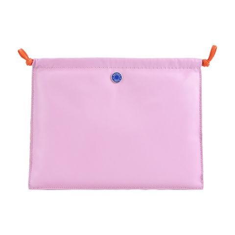 Hermes 愛馬仕 Kleine Tasche Pilo手拿內裡整合袋(錦葵紫/橘)