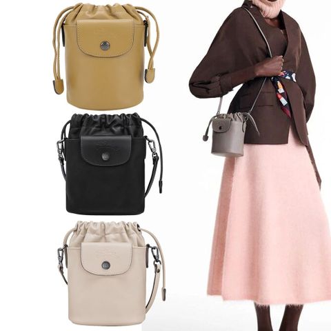LONGCHAMP Xtra XS 專櫃價$19000 牛皮水桶包 -4色可選
