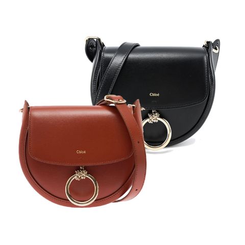 Chloe 新款Arlen 小牛皮翻蓋小號肩背/斜背包(多色選)