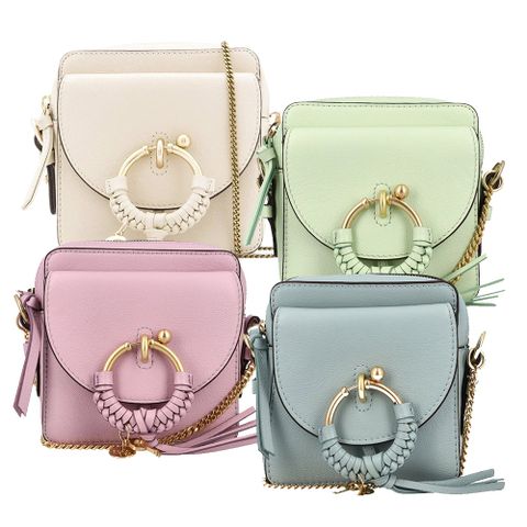 SEE BY CHLOE JOAN 粒面牛皮相機包(多色選)