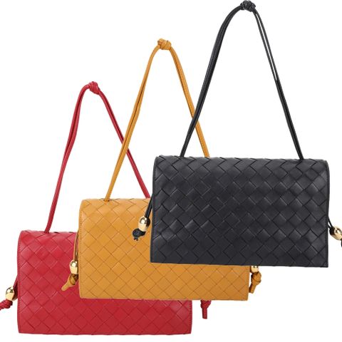 BOTTEGA VENETA 寶緹嘉 Trio 暢貨出清 [專櫃$83400] BV小羊皮編織包