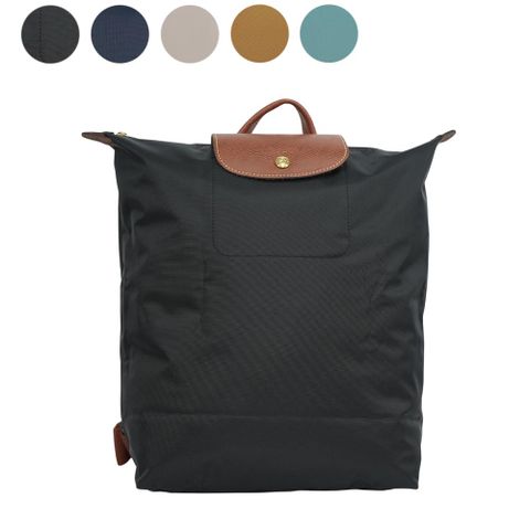 LONGCHAMP Le Pliage Original M 再生帆布中型折疊後背包(任選) 10284 089