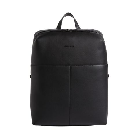 CALVIN KLEIN ESSENTIAL SQUARED 雙肩後背包 黑色男款包包