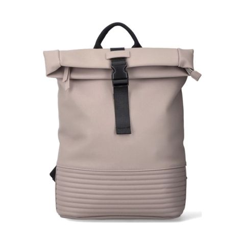 RIEKER BEIGE CASUAL 雙肩後背包 米白色中性包包