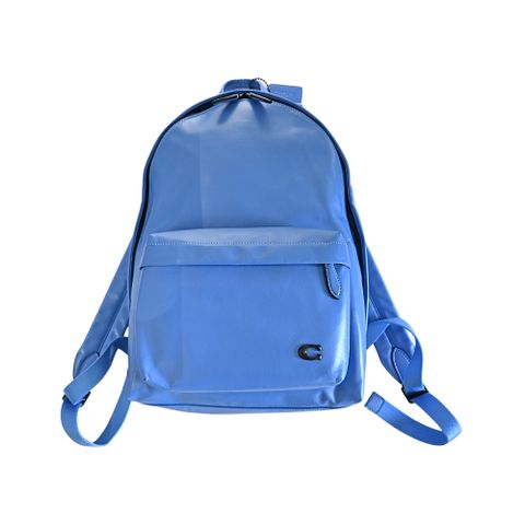 COACH HALL天空藍前口袋男士後背包 (大)