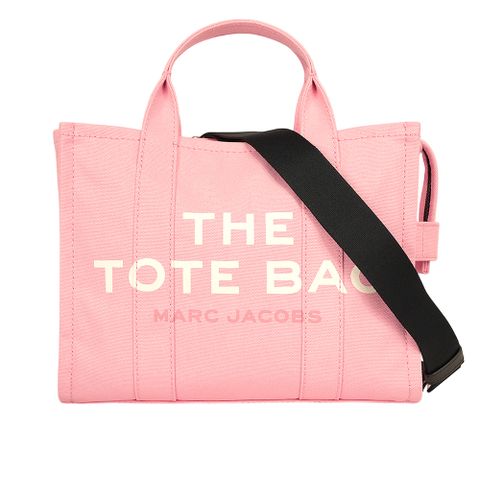 MARC JACOBS THE TRAVELER TOTE 二用中款托特包(蝴蝶結粉)