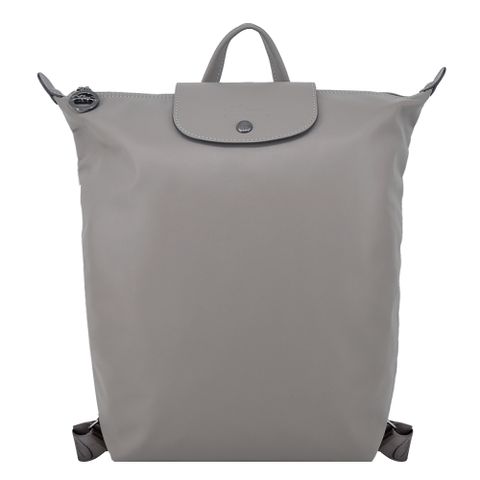 LONGCHAMP LE PLIAGE XTRA系列牛皮後背包(中/斑鳩灰)