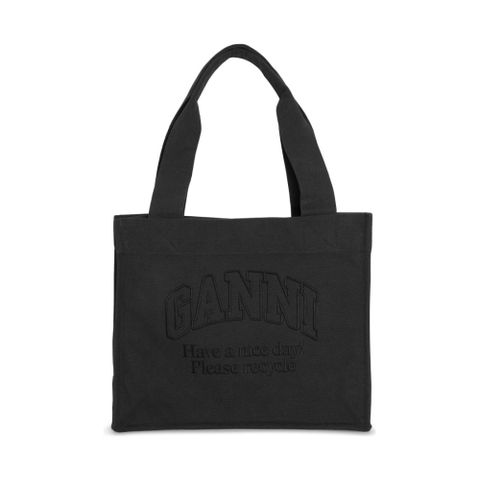 GANNI LARGE EASY SHOPPER 灰色女款包包