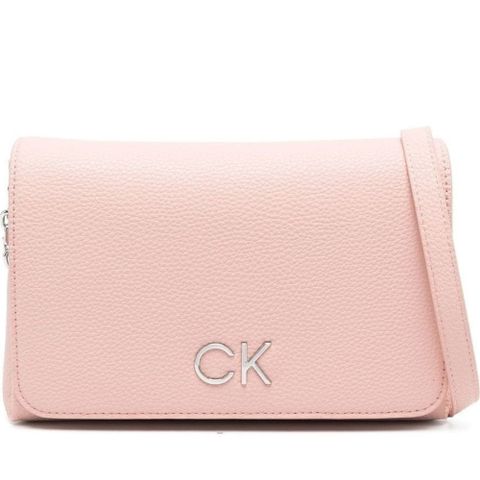 Calvin Klein RE-LOCK 單肩背包 FLAP 粉色女包包