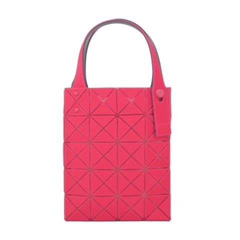 ISSEY MIYAKE 三宅一生 BAOABO PRISM PLUS 4X5 霧面托特包迷你/櫻桃紅