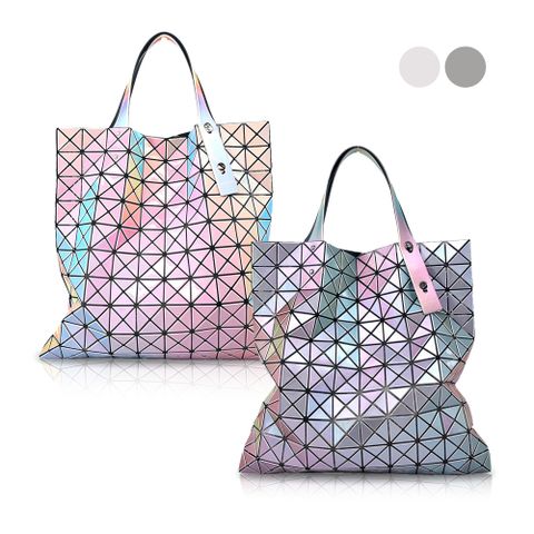ISSEY MIYAKE 三宅一生 BAOBAO PRISM 10×10色彩錯覺手提袋(任選)