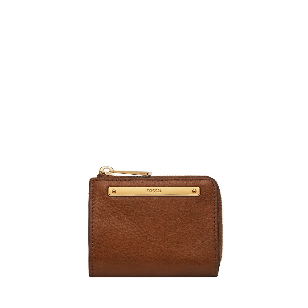 FOSSIL FOSSIL Liza 真皮零錢包-棕色 SL6406G200