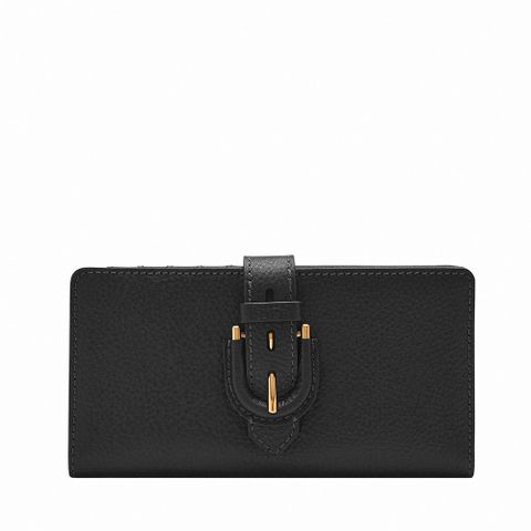 FOSSIL Harwell 真皮馬鞍釦中長夾SL10032001