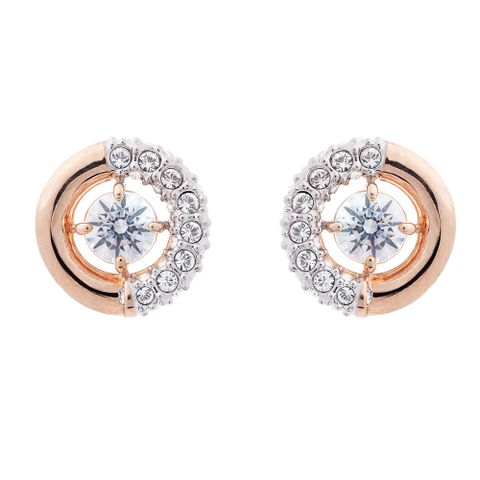 SWAROVSKI 施華洛世奇Dextera 玫瑰金耳釘