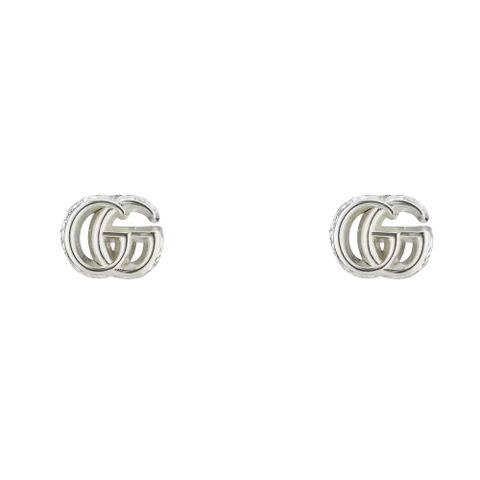 GUCCI GG Marmont 耳環 925純銀 古馳