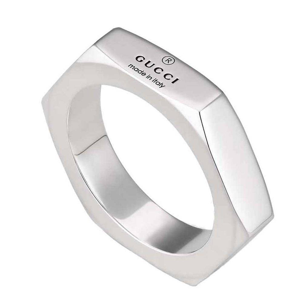 GUCCI 古馳 Trademak 系列 925銀 戒指