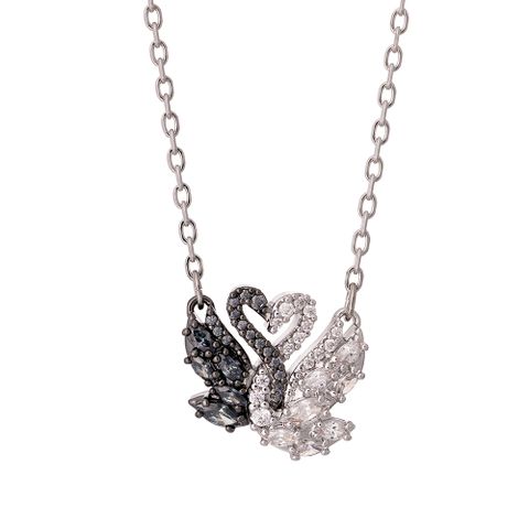 SWAROVSKI 施華洛世奇 雙天鵝水晶項鍊 5705721