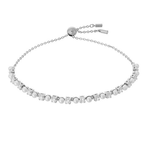 SWAROVSKI 施華洛世奇 MATRIX 銀色水晶手鍊