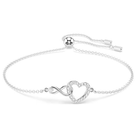 SWAROVSKI 施華洛世奇 Infinity無限符號和心型手鍊 5524421