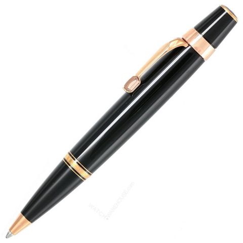 MONTBLANC 萬寶龍 波西米亞 棕寶石金夾原子筆-黑色