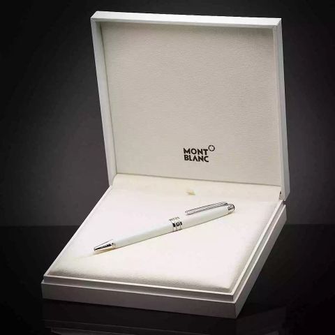 【MontBlanc 萬寶龍】致敬白朗峰 經典164原子筆-白色